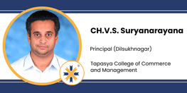 Interview CH V S Suryanarayana Principal at Tapasya College of Commerce and Management